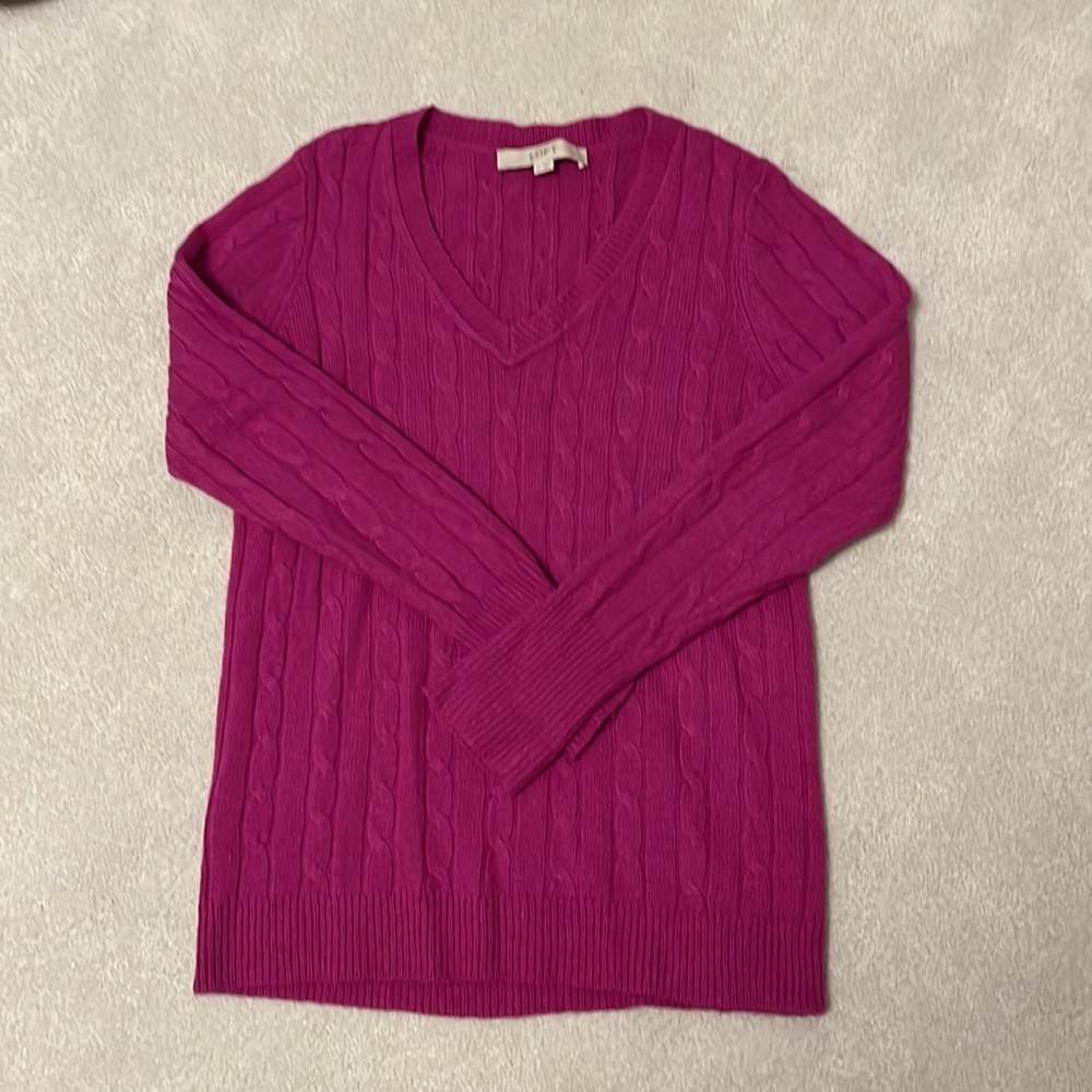 Pink wool sweater, size SP